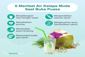 Manfaat Air Kelapa Muda