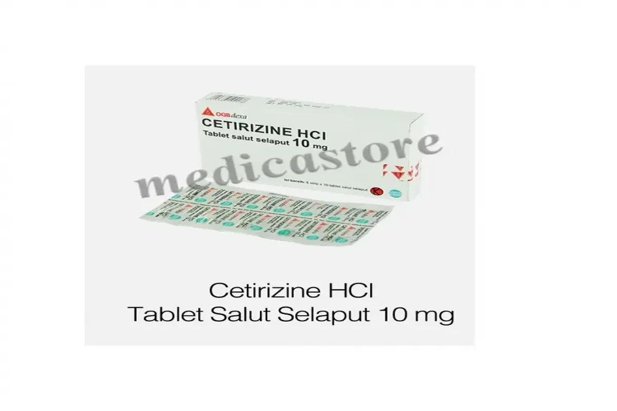 Manfaat Cetirizine Hcl  Mg