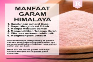 Manfaat Garam Himalaya