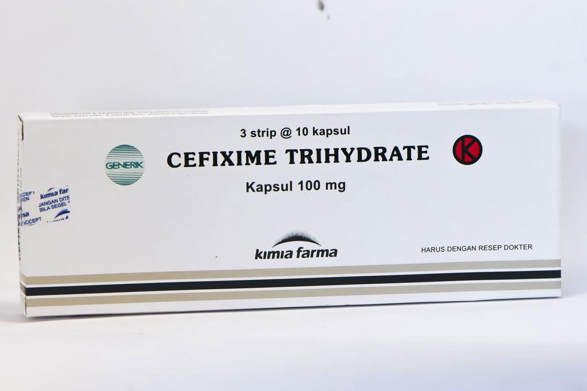 Manfaat Obat Cefixime Trihydrate  Mg