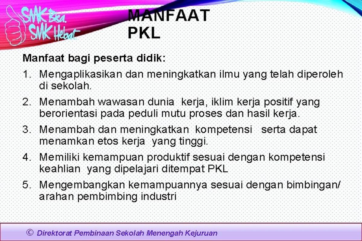 Manfaat Pkl
